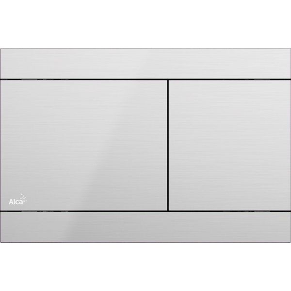 Клавиша смыва Alcaplast Flat Inox FUN-INOX Хром