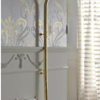 Sbordoni Romana Внешняя латунная труба для высокого бачка 5128, цвет: матовая бронза