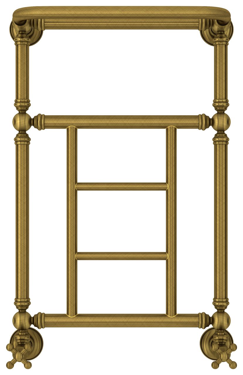 Полотенцесушитель водяной "Ренессанс 1452" 660х400 (Состаренная БРОНЗА)