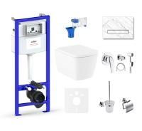 Комплект 10 в 1 Lavinia Boho Aveo Rimless 75110737, премиум с каменной клавишей