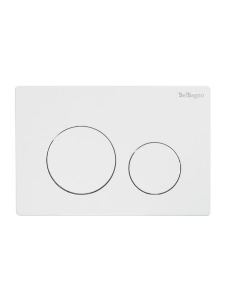 Кнопка смыва BELBAGNO BB-03C-NERO.M, черный матовый