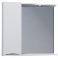 Зеркало со шкафом Vigo Minor 75 L с подсветкой Белое