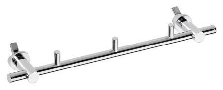 RAWELL: Прямой регулируемый держатель для одежды с крючками