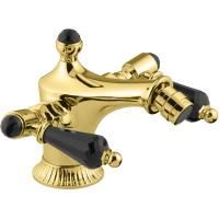 Смеситель The One для биде. Черные кристаллы Swarovski, цвет золото Смеситель The One для биде. Черные кристаллы Swarovski, цвет золото