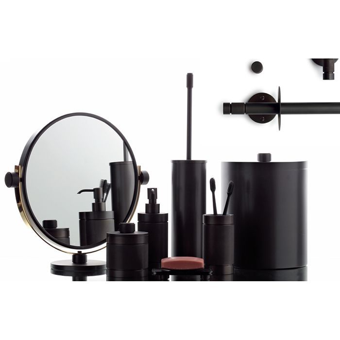 Bertocci Officina 01 Дозатор настольный , цвет черный матовый, артикул 127 7548 0800