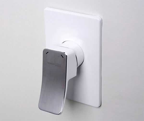 Гигиенический душ со смесителем WasserKRAFT Aller A010657WHITE Хром Белый