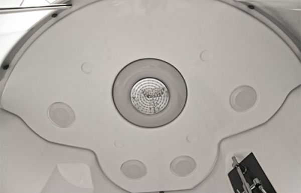 Душевой бокс Radomir Даниэла 2 140x140 1-04-1-0-5-0751 профиль Белый стекло матовое