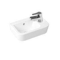 Комплект 2 в 1 Lavinia Boho One 21510493, подвесная фарфоровая раковина 37 см, смеситель