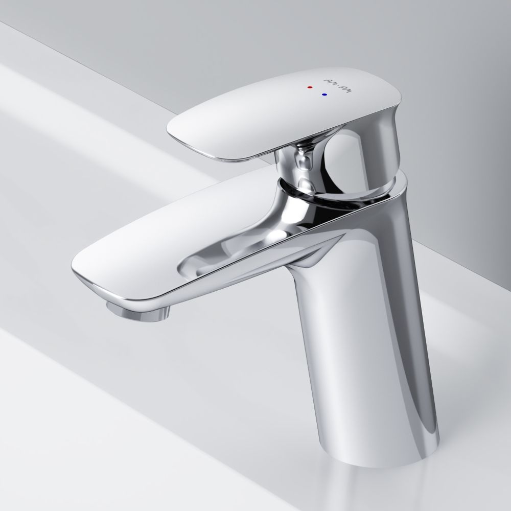 F71A82100 Spirit V2.1 смеситель д/умывальника с д/к, хром, шт F71A82100 Spirit V2.1 смеситель д/умывальника с д/к, хром, шт