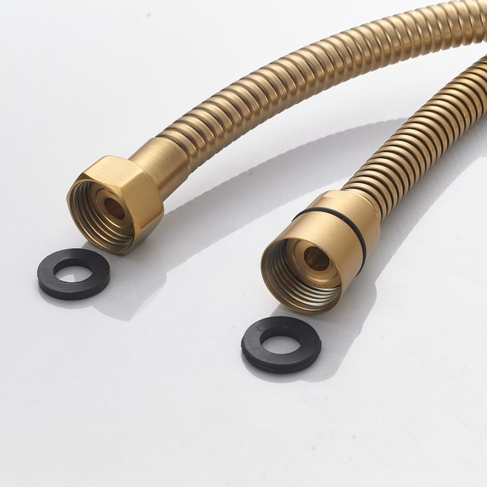 Душевая система Shevanik S4136G, золотой сатин, артикул S4136G