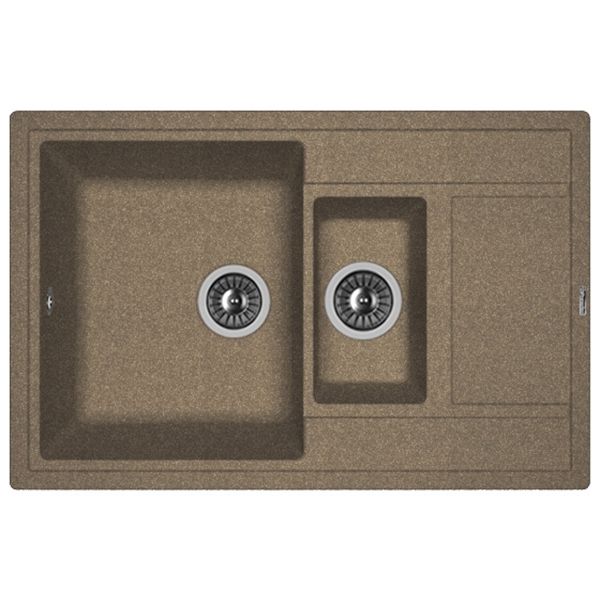 Кухонная мойка Florentina Липси-780К 20.250.D0780 Антрацит