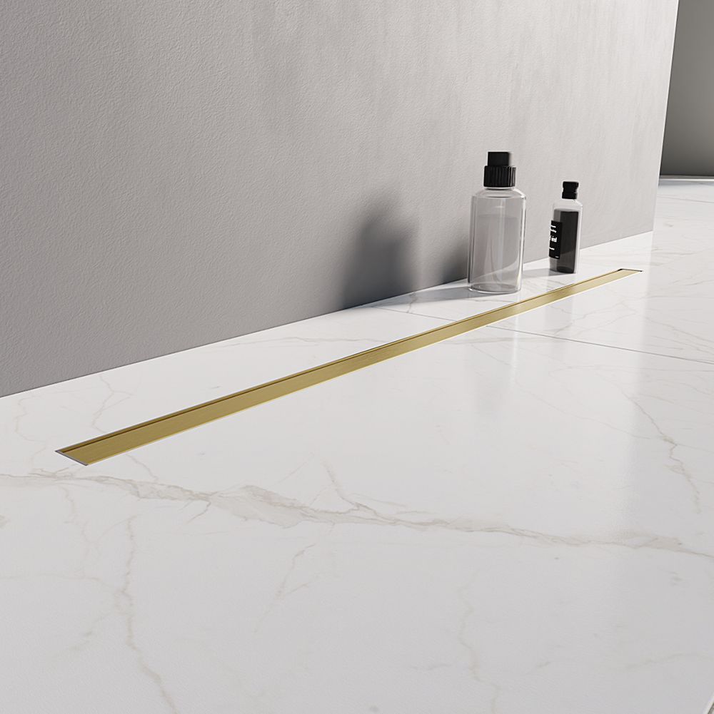 Душевой трап NEW TRENDY GOLD BRUSHED 60 см OL-0081 (брашированное золото) Душевой трап NEW TRENDY GOLD BRUSHED 60 см OL-0081 (брашированное золото)