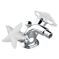 THG Oceania Смеситель для биде, цвет хром/прозрачный хрусталь