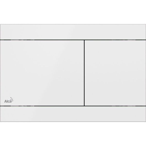 Клавиша смыва Alcaplast Flat Color FUN-WHITE Белая