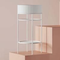 Раковина, Artceram, Millerighe, ширина, мм-440, глубина, мм-440, высота, мм-145, тип установки-накладной (настольный), отверстия для смесителя-отсутствуют, без декора, материал-керамика, цвет-Glossy White