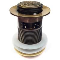 Донный клапан Bronze de Luxe Florence 21964 click-clack Бронза
