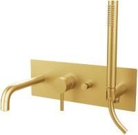 Смеситель для ванны с душем Paffoni Light LIG001HGSP (с внутренней частью)