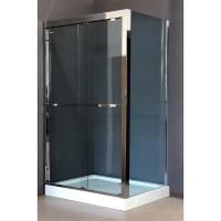 Душевой уголок Royal Bath RB-L-2011-1200-9L 120х90 без поддона профиль Хром стекло прозрачное