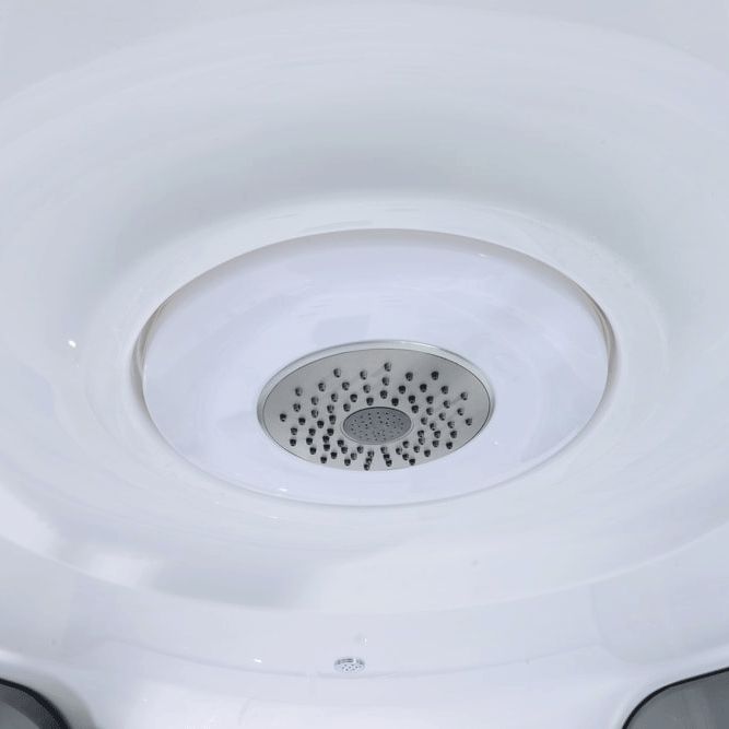 Душевой бокс Orans SR-9907 с баней профиль Белый задние стенки Белые