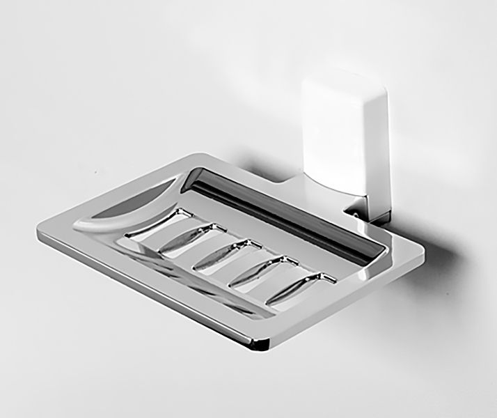 Мыльница WasserKRAFT Leine K-5069W настенная Хром