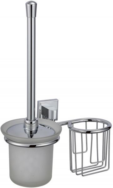 Ершик с держателем освежителя Savol S-L09594, хром