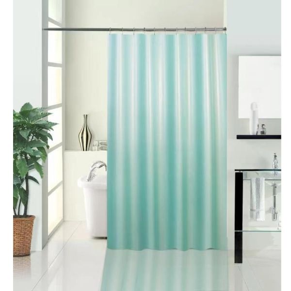 Штора для ванной комнаты Savol S-MTX1818G, зеленый