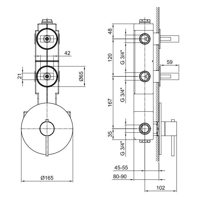 Fantini Venezia Ручка для смесителя, цвет: хром