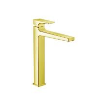 Смеситель для раковины, Hansgrohe, Metropol, тип открывания воды-однорычажный, тип регулирования воды-керамический узел смешивания, отверстия для монтажа-1, высота, мм-326, вынос излива, мм-204, вид ручки-рычаговая рукоятка, цвет-полированное золото, со с Смеситель для раковины, Hansgrohe, Metropol, тип открывания воды-однорычажный, тип регулирования воды-керамический узел смешивания, отверстия для монтажа-1, высота, мм-326, вынос излива, мм-204, вид ручки-рычаговая рукоятка, цвет-полированное золото, со с