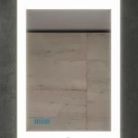 Зеркало Бриклаер Вега 55 на взмах руки с подсветкой и часами Зеркало Бриклаер Вега 55 на взмах руки с подсветкой и часами