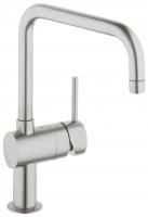 Смеситель для кухни GROHE Minta с U-изливом, суперсталь (32488DC0) Смеситель для кухни GROHE Minta с U-изливом, суперсталь (32488DC0)