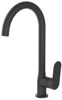 Смеситель Shore Black для кухни, R-излив, артикул: SHR519B Смеситель Shore Black для кухни, R-излив, артикул: SHR519B