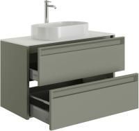 Тумба под раковину Allen Brau Fantasy 120 1.11005.CGM 2.0 олива матовый