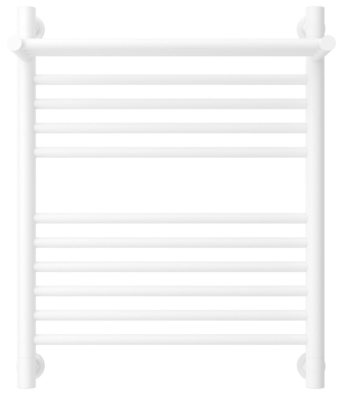 Полотенцесушитель водяной "БОГЕМА 1П +" 600х500 (Матовый Белый)