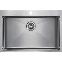 Кухонная мойка Paulmark Saar 75 PM807551-BS Брашированная сталь Кухонная мойка Paulmark Saar 75 PM807551-BS Брашированная сталь