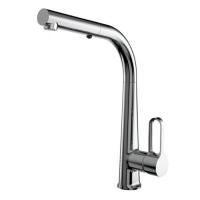 FIMA|Carlo Frattini Kitchen Смеситель (Skinny) для кухни, с выдвижной лейкой, вращающийся излив, цвет хром