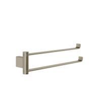 Gessi Emporio accessories Поворотный двойной держатель для полотенец., цвет: Finox Brushed Nickel