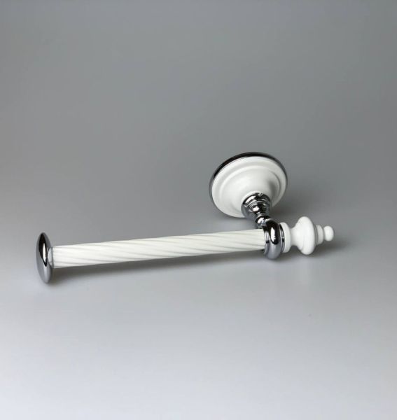 Stil Haus Giunone, бумагодержатель, цвет хром - белый