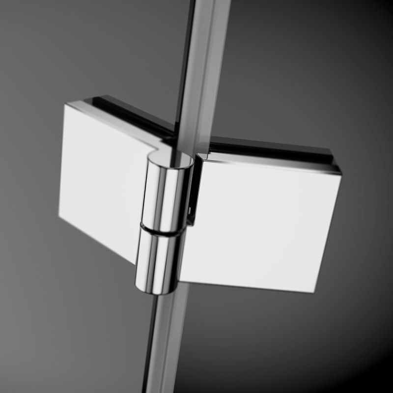 Дверь душевого уголка Radaway Essenza New KDJ+S 90 L профиль Хром стекло прозрачное