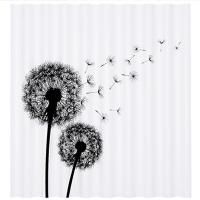 Штора для ванны WasserKRAFT Elbе SC-72101 Цветы