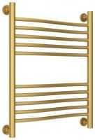 Полотенцесушитель водяной "ФЛЮИД+" 600х500 (Матовое ЗОЛОТО)