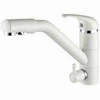 Смеситель для кухни Paulmark Hessen He213017-331 Белый