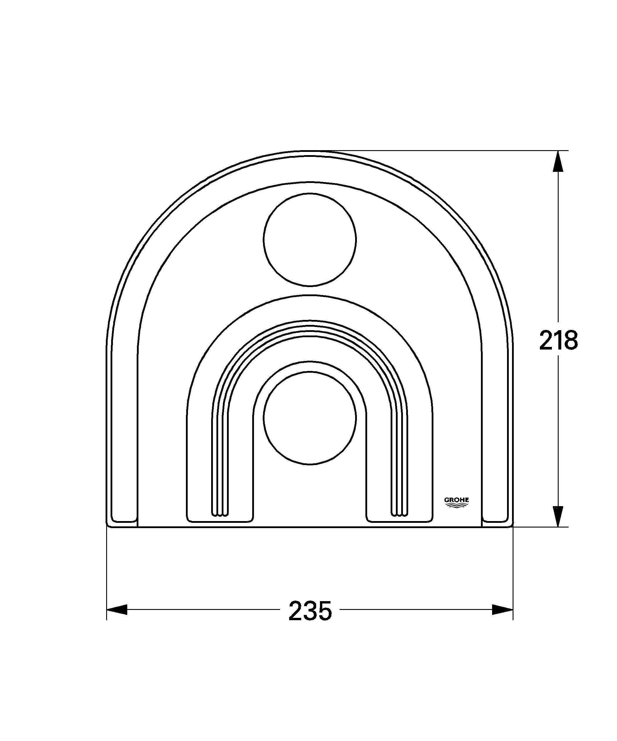 Розетка GROHE 47463IP0 Розетка GROHE 47463IP0