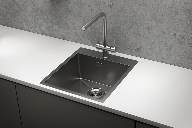 Кухонная мойка GRANULA (4600, СТАЛЬ САТИН), артикул 4600, СТАЛЬ САТИН