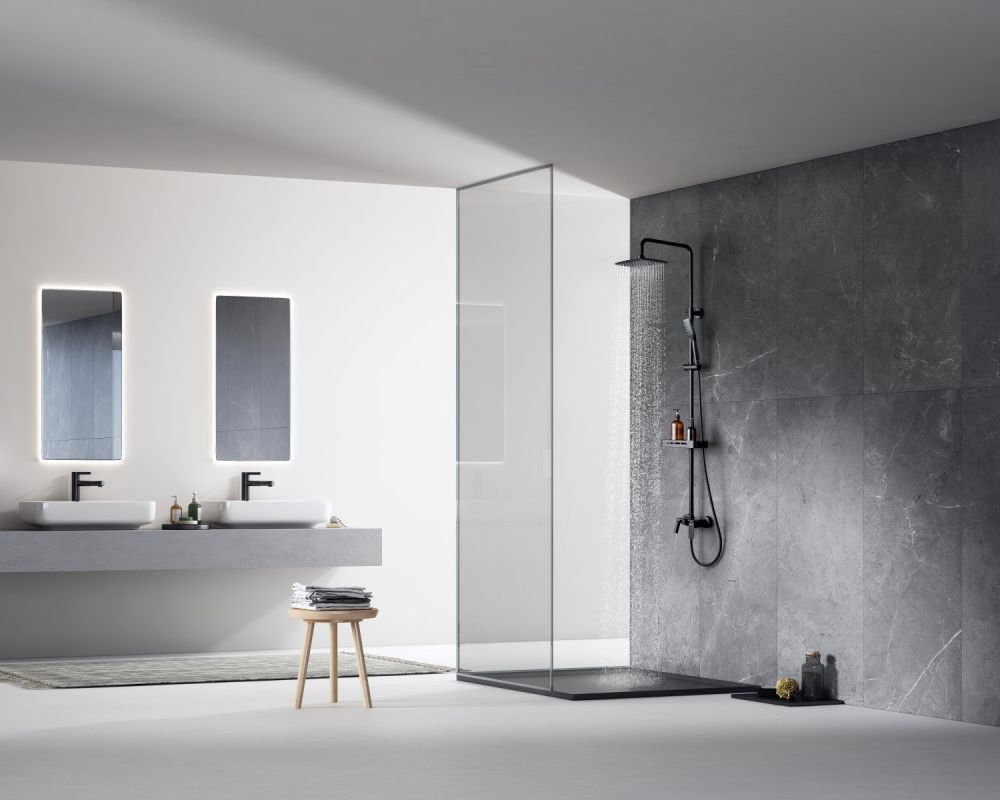 Душевая система Lemark Tropic (LM7002BL), артикул LM7002BL