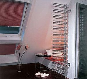 Электрический полотенцесушитель Zehnder Yucca asymmetric YAE-130-40/YD (VD) Хром правый с электропатроном WIVAR и блоком ДУ