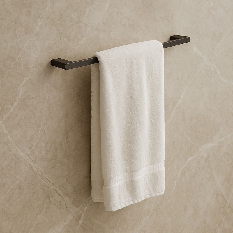 Полотенцедержатель Knotlor SB101GM, оружейная сталь, артикул SB101GM