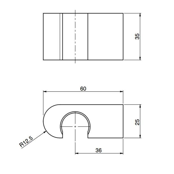 FIMA|Carlo Frattini SWITCH Держатель для душа, цвет золото FIMA|Carlo Frattini SWITCH Держатель для душа, цвет золото