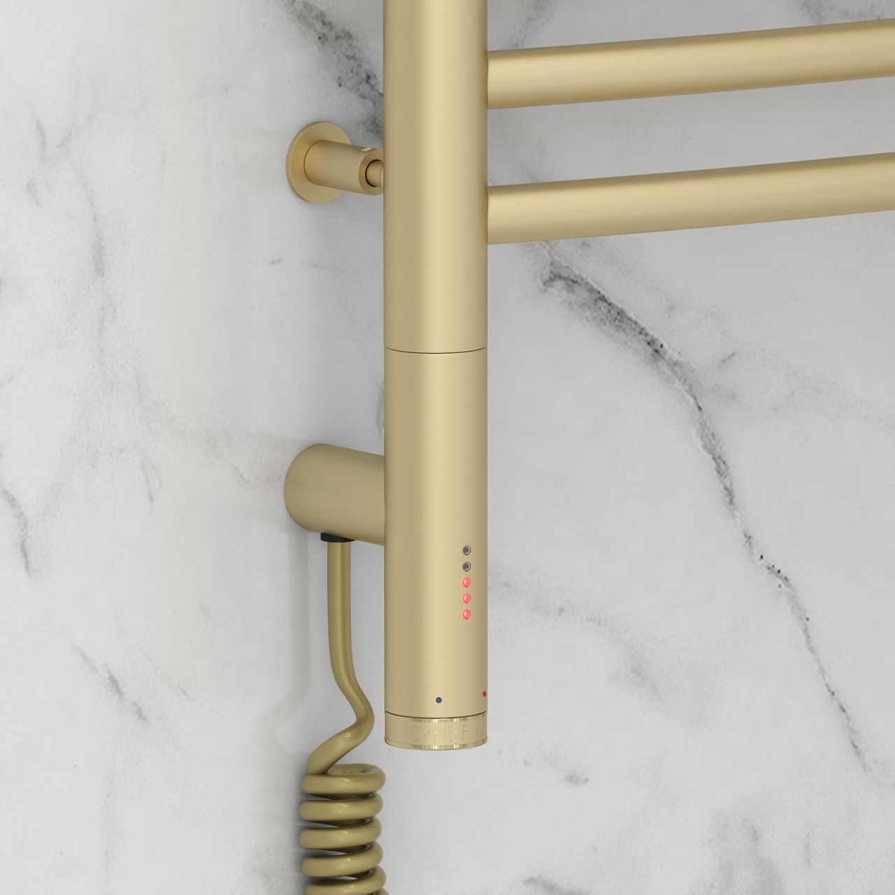 Полотенцесушитель электрический "БОГЕМА 3.0" 800х500 / МЭМ левый (Матовая шампань)