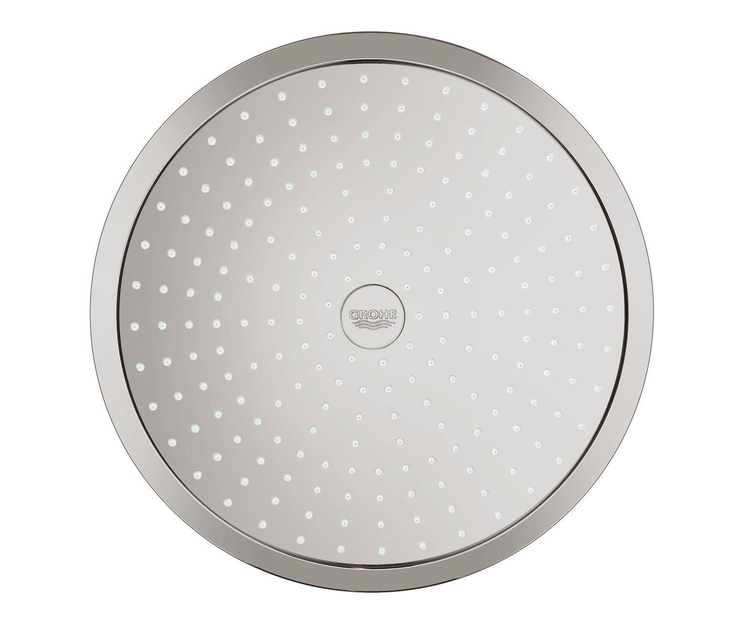 Верхний душ GROHE Rainshower Cosmopolitan 310 с потолочным душевым кронштейном, суперсталь (26067DC0)