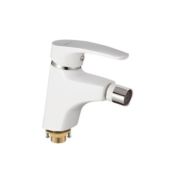 Смеситель для биде Shevanik S5007F, белый/хром